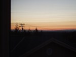 Oregon sunset, from hotel room